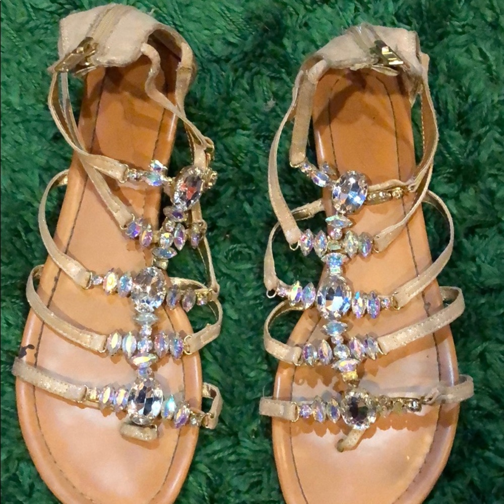 Thali sodi bling gladiator sandals